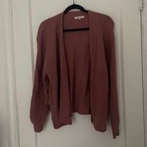 Madewell Dusty Rose Cardigan